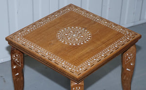 ANGLO INDIAN INLAID. WOODEN TABLE