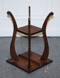 LIBERTY'S LONDON 1950's HAND CARVED OCCASIONAL SIDE END LAMP WINE TABLE