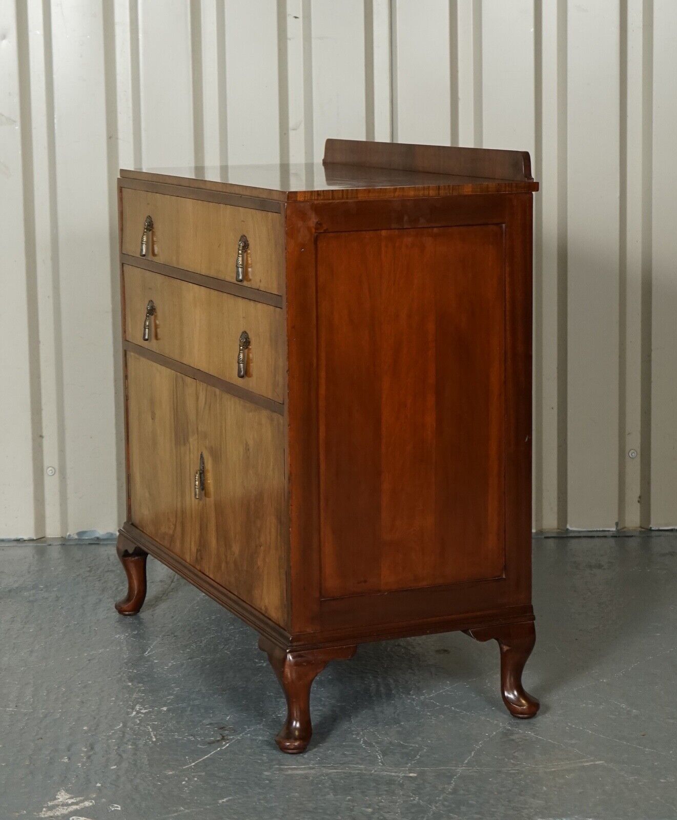 CIRCA 1930'S STAMPED WARING & GILLOW LTD CHEST OF DRAWERS SIDEBOARD