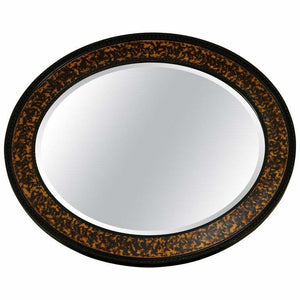 VINTAGE OVAL WALL MIRROR IN THE MANNER OF WILLIAM YEOWARD